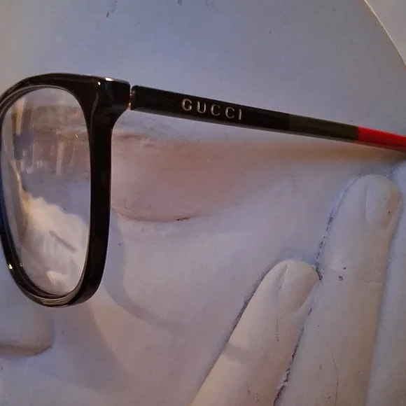 Gucci Classic Black Eyewear New W Tags Orig $285 - Picture 7 of 7